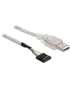 Delock kabel USB 2.0-A samec na pinový konektor