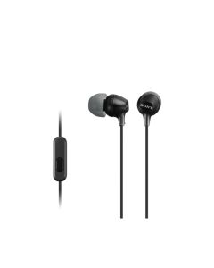 SONY MDR-EX15AP - Sluchátka do uší s mikrofonem - Black