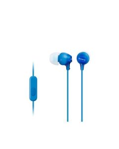 SONY MDR-EX15AP - Sluchátka do uší s mikrofonem - Blue