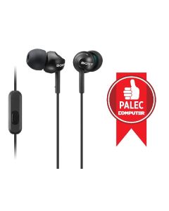 SONY MDR-EX110AP Sluchátka do uší s mikrofonem, rozsah 5 až 24000 Hz - Black