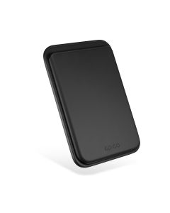 Epico Mag+ Leather Wallet - černá