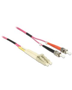 Delock optický kabel LC / ST Multimode OM4   1 m