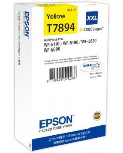 EPSON cartridge T7894 yellow (WorkForce5)