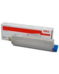 Toner OKI 44844507  - azurový