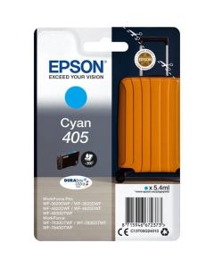 Inkoustová náplň Epson 405 - azurová