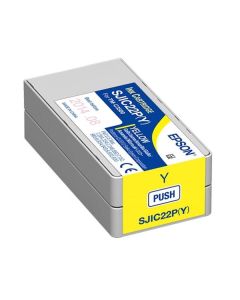 Inkoustová náplň Epson SJIC22P - žlutá