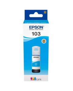 Inkoustová náplň Epson 103 EcoTank - azurový