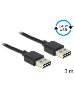 Delock Kabel EASY-USB 2.0-A samec > samec  3 m
