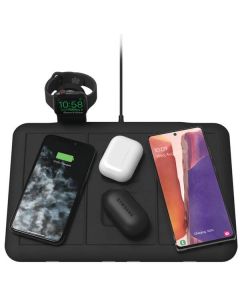 Mophie 4v1 bezdrátová podložka - černá