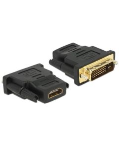Delock Adaptér DVI 24+1 pin samec > HDMI samice