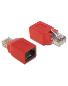 Delock RJ45 Křížený adaptér samec - samice
