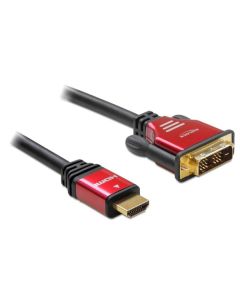 Delock Kabel High Speed HDMI – HDMI A samec > DVI samec 5 m 