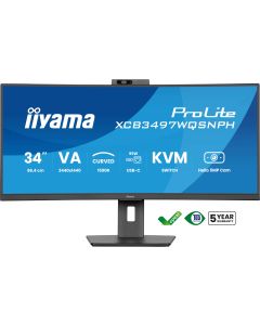 iiyama ProLite/XCB3497WQSNPH-B1/34"/VA/wQHD/120Hz/0,4ms/Black/3R