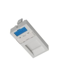 SOLARIX modul French style 22,5x45mm, pro jeden keystone, SXF-M-1-22,5-WH-P