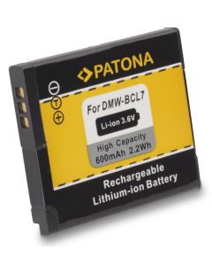 PATONA baterie pro foto Panasonic DMW-BCL7E 600mAh