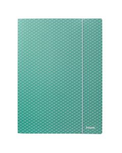 Desky s chlop. Colour'Breeze,A4,karton,zelené