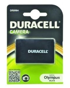 DURACELL Baterie - DR9964 pro Olympus BLS-5, šedá, 1000 mAh, 7.4V