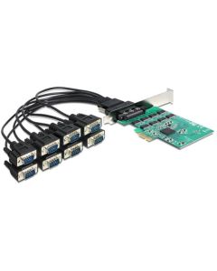 Delock PCI Express Card > 8 x Serial RS-232 High Speed 921K