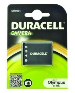 DURACELL Baterie - DR9664 pro Olympus, Nikon NP-45, černá, 630 mAh, 3.7V
