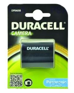 DURACELL Baterie - DR9668 pro Panasonic CGR-S006E/1B, černá, 700 mAh, 7.4V