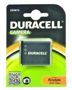 DURACELL Baterie - DR9675 pro Kodak NP-50, černá, 770 mAh, 3.7V