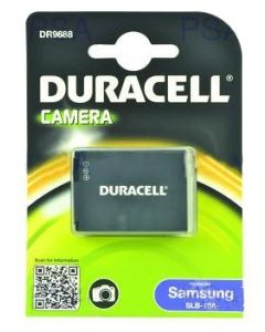 DURACELL Baterie - DR9688 pro Samsung SLB-10A, černá, 750 mAh, 3.7V