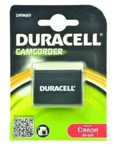 DURACELL Baterie - DR9689 pro Canon BP-808, černá, 850 mAh, 7.4V
