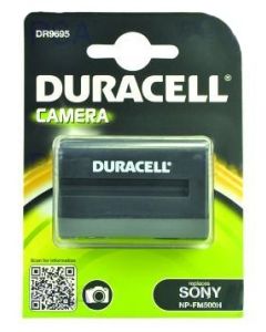 DURACELL Baterie - DR9695 pro Sony NP-FM500H, černá, 1400 mAh, 7.4V