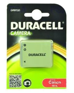 DURACELL Baterie - DR9720 pro Canon NB-6L, černá, 700 mAh, 3.7V