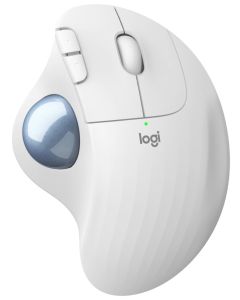 Logitech myš Trackball Ergo M575/ bezdrátová/ 5 tlačítek/ 2000dpi/ USB/ bílá