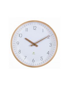 Nástěnné hodiny Hortree - dřevěné, průměr 30 cm
