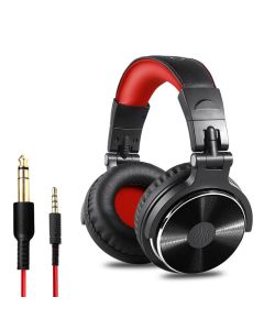 OneOdio Pro-10 DJ/Jack/Červená