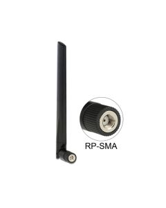 Delock WLAN anténa RP-SMA 802.11 ac/a/h/b/g/n 4 - 7 dBi všesměrová