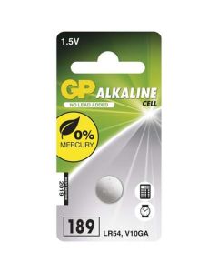 GP LR54 (GP189, 11.6 x 3.05 mm) - 1 ks