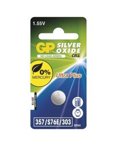 GP 357F1 Ultra Plus (SR44, 11.6 x 5.4 mm) - 1 ks
