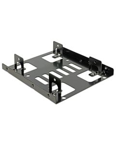 Delock Instalační rámeček 3.5" > 2 x 2.5" HDD