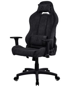 AROZZI herní židle TORRETTA Soft Fabric v2/ látkový povrch/ černá