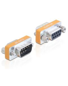 Delock adaptér Null Modem Sub-D 9 pin samec / samice