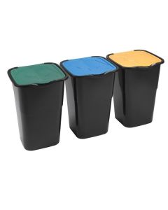 Popelnice na tříděný odpad, 3 x 50 l
