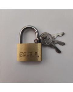 Visací zámek 9230 E Ms BULL - zl.mosaz