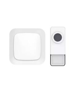 Zvonek bezdrátový GETI 106 W - bílý