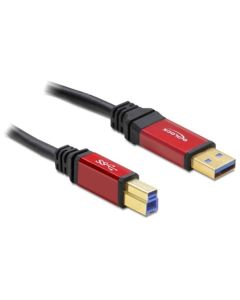 Delock kabel USB 3.0 typ A samec > USB 3.0 typ B samec 5 m Premium