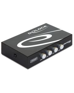 Delock Switch USB 2.0 4-portový, manuální