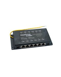 POE-PAN6-GB Gigabitový stíněný 6-portový POE panel