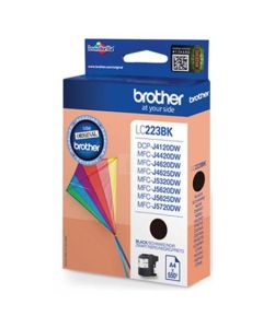 Brother LC-223BK (inkoust black,600 str.@ 5%  draft)