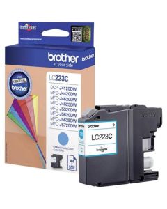 Brother LC-223C (inkoust cyan,600 str.@ 5%  draft)
