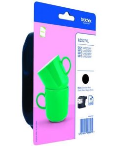 Brother LC-227XLBK (inkoust black, 1 200 str.@ 5%  draft)