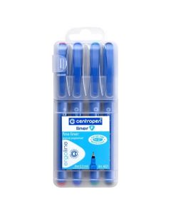Liner Centropen 4621 F, sada 4 barev