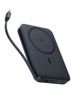 Baseus Powerbanka PicoGo Qi2 10000mAh 27W s kabelem USB-C černá