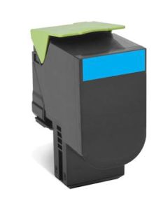 Lexmark 802SC Cyan Standard Yield Return Corporate Toner Cartridge - 2 000 stran
